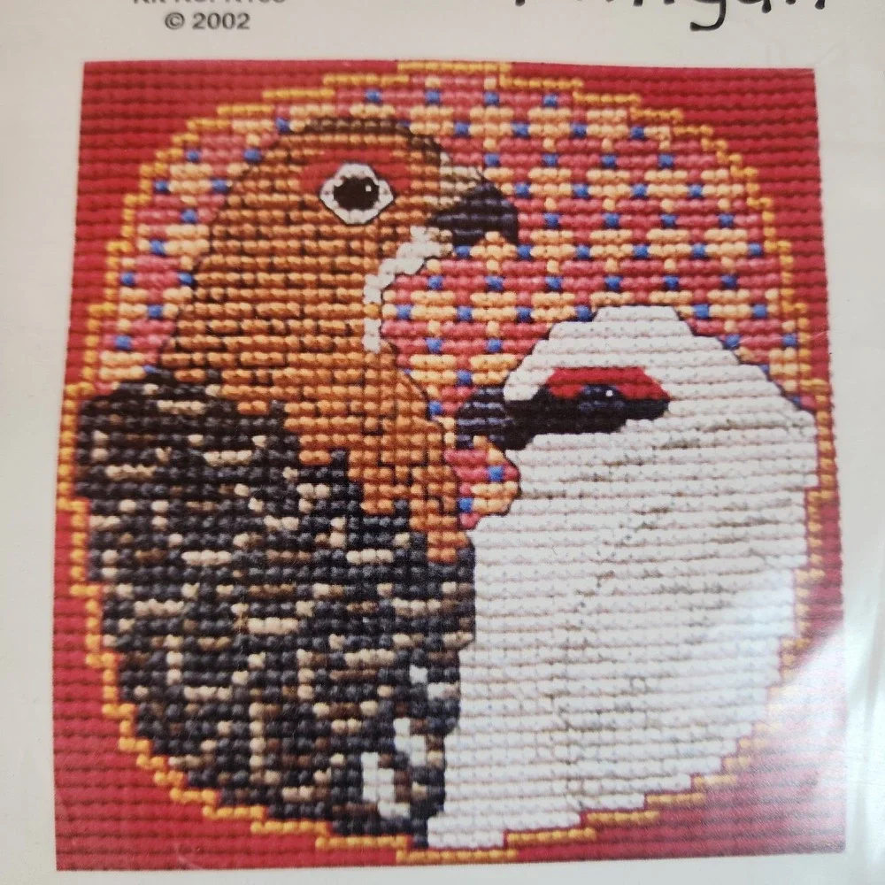Funk & Weber Designs cross stitch kit Ptarmigan Alaskan Wild Animal New